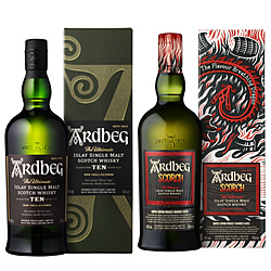 アードベッグ10年&スコーチ飲み比べセット 700ml 2本【ウイスキー】