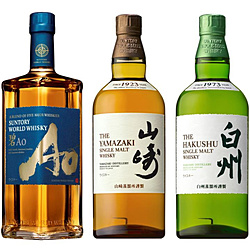 サントリーウイスキー飲み比べセット (700ml/3本)【ウイスキーセット】