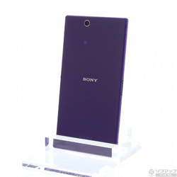 【中古】Xperia Z Ultra SGP412JP／V パープル (ソニーストア