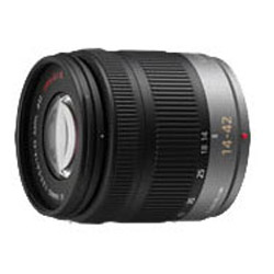 中古】LUMIX G Vario 14-42mm F3.5-5.6 (H-FS014042) (μ4／3