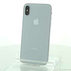 Apple(アップル) 〔中古品〕 iPhoneX 64GB シルバー MQAY2J／A SIMフリー