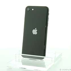 Apple(アップル) 〔中古品〕 iPhone SE 第2世代 128GB ブラック MHGT3J／A SIMフリー