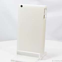 中古】Qua tab 02 16GB パウダーホワイト HWT31 au