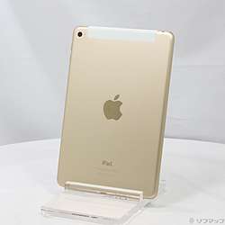 Apple(アップル) 〔中古品〕 iPad mini 4 128GB ゴールド MK782J／A SoftBank ［7.9インチ液晶／Apple A8］
