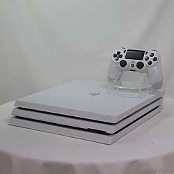 〔中古品〕 PlayStation 4 Pro グレイシャー・ホワイト CUH-71001TB