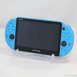 〔中古品〕 PlayStation Vita WI-FIモデル アクアブルー PCH-2000ZA