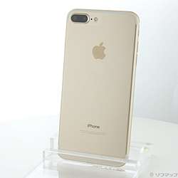 iPhone7 プラス　plus ゴールド