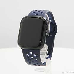 スマートフォン/携帯電話 その他 中古】Apple Watch Series 7 Nike GPS 41mm スターライトアルミニウム 