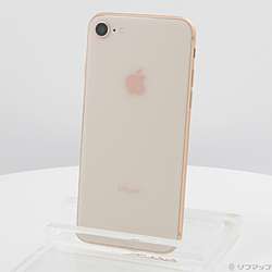 中古】iPhone8 64GB ゴールド MQ7A2J／A SIMフリー [2133046175611