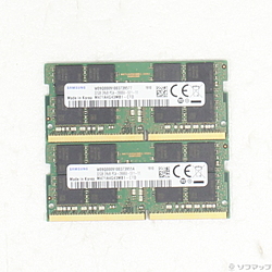 260Pin DDR4-2666 PC4-21300 64GB 32GB×2枚組