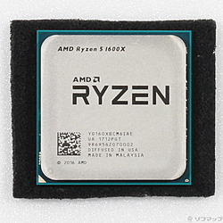 Ryzen 5 1600X 〔3.6GHz／SOCKET AM4〕