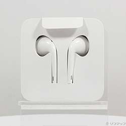 〔展示品〕 EarPods with 3.5mm Headphone Plug MNHF2FE／A