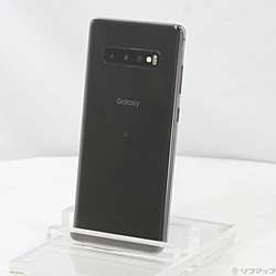 中古】GALAXY S10+ 128GB プリズムブラック SC-04L docomoロック解除