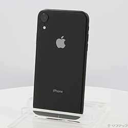 中古】iPhoneXR 64GB ブラック MT002J／A SIMフリー [2133046361588