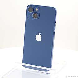 Apple(アップル) 〔中古品〕 iPhone13 128GB ブルー MLNG3J／A SIMフリー ［6.1インチ有機EL／Apple A15］