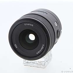 E 15mm F1.4 G SEL15F14G