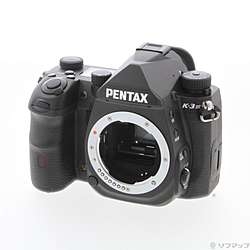 〔展示品〕 PENTAX K-3 Mark III ボディ ブラック