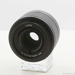 LUMIX G 25mm F1.7 ASPH. H-H025 ブラック