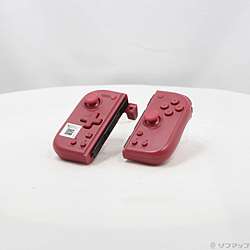 グリップコントローラー Fit for Nintendo Switch APRICOT RED 【Switch】