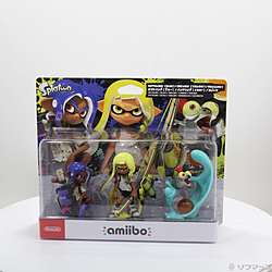 amiibo トリプルセット [インクリング【イエロー】／オクトリング【ブルー】／コジャケ] スプラトゥーンシリーズ