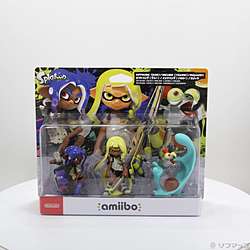 amiibo トリプルセット [インクリング【イエロー】／オクトリング【ブルー】／コジャケ] スプラトゥーンシリーズ