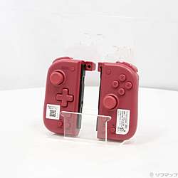 グリップコントローラー Fit for Nintendo Switch APRICOT RED 【Switch】