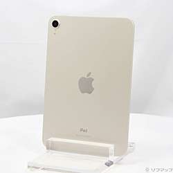 アップル様♡ 中古】iPad mini 第6世代 64GB スターライト MK7P3J／A Wi-Fi