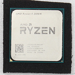 Ryzen 5 2600X 〔3.6GHz／SOCKET AM4〕