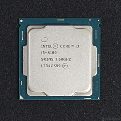 Core i3 8100 〔3.6GHz／LGA 1151〕