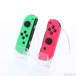 JOY-CON (L) ネオングリーン／ (R) ネオンピンク 【Switch】