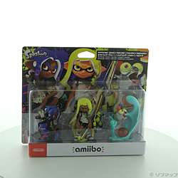 amiibo トリプルセット [インクリング【イエロー】／オクトリング【ブルー】／コジャケ] スプラトゥーンシリーズ