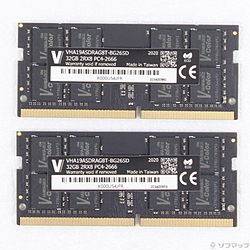 260Pin DDR4-2666 PC4-21300 64GB 32GB×2枚組