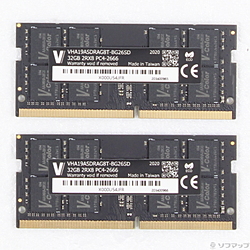 260Pin DDR4-2666 PC4-21300 64GB 32GB×2枚組