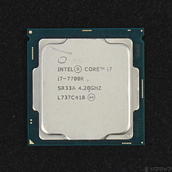 Core i7 7700K 〔4.2GHz／LGA 1151〕