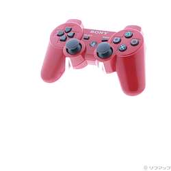 ワイヤレスコントローラー DUALSHOCK3 ディープレッド CECH-ZC2JDR 【PS3】