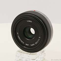 LUMIX G 20mm／F1.7 ASPH. (H-H020) (レンズ) (μ4／3)