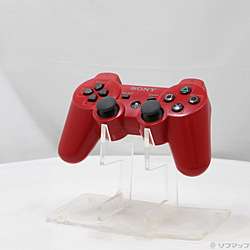 ワイヤレスコントローラー DUALSHOCK3 ディープレッド CECH-ZC2JDR 【PS3】