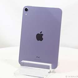 中古】iPad mini 第6世代 64GB パープル MK7R3J／A Wi-Fi ［8.3インチ
