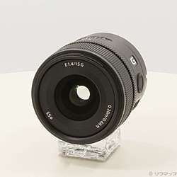 E 15mm F1.4 G SEL15F14G