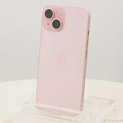 本格派ま！ 中古】iPhone15 SIMフリー MTMJ3J／A ピンク 128GB スマートフォン本体