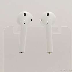 中古】AirPods 第2世代 with Charging Case MV7N2J／A バッテリー劣化