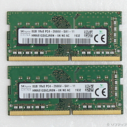 260P SODIMM PC4-21300 DDR4-2666 16GB 8GB×2枚組