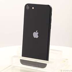 中古】iPhone SE 第3世代 128GB ミッドナイト MMYF3J／A SIMフリー 