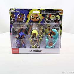 amiibo トリプルセット [インクリング【イエロー】／オクトリング【ブルー】／コジャケ] スプラトゥーンシリーズ