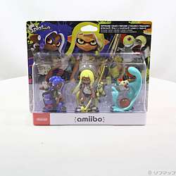 amiibo トリプルセット [インクリング【イエロー】／オクトリング【ブルー】／コジャケ] スプラトゥーンシリーズ