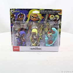 amiibo トリプルセット [インクリング【イエロー】／オクトリング【ブルー】／コジャケ] スプラトゥーンシリーズ