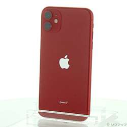 中古】iPhone11 64GB プロダクトレッド MWLV2J／A SIMフリー 