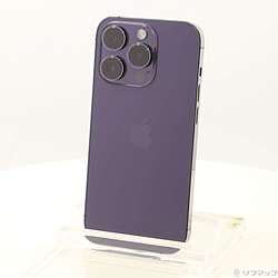 Apple iPhone 14 Pro 256GB MQ1E3J/A パープル 中古】iPhone14 Pro 256GB ディープパープル MQ1E3J／A SIM