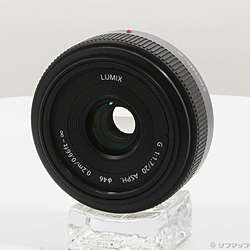 LUMIX G 20mm／F1.7 ASPH. (H-H020) (レンズ) (μ4／3)