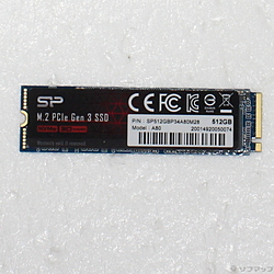 PCIe Gen3×4 P34A80 SP512GBP34A80M28